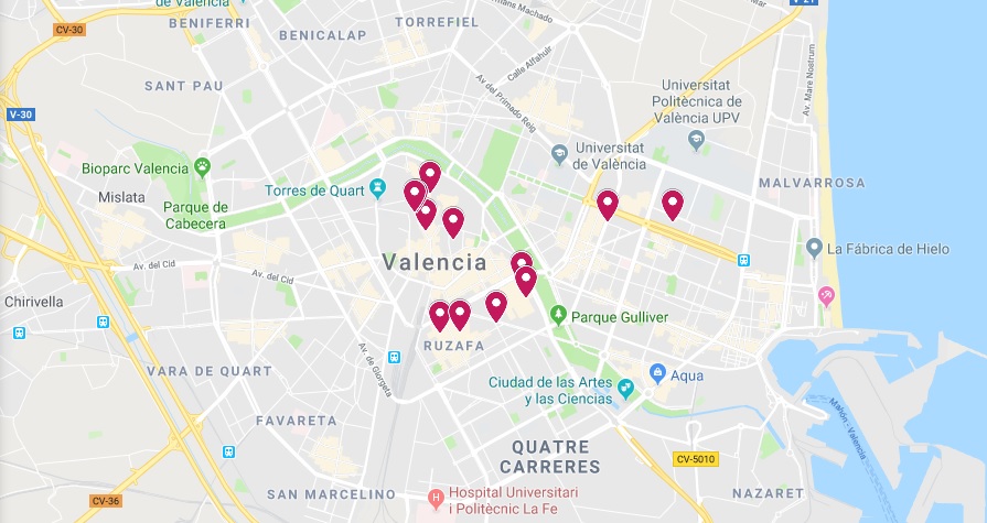 Craft Beer Map Valencia